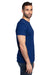 Threadfast Apparel 100A Mens Ultimate Short Sleeve Crewneck T-Shirt Navy Blue Side