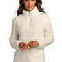 Port Authority Womens Cozy Sherpa Fleece 1/4 Zip Jacket - Marshmallow White