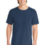Comfort Colors Mens Short Sleeve Crewneck T-Shirt - China Blue