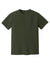 Comfort Colors 1717/C1717 Mens Short Sleeve Crewneck T-Shirt Hemp Green Flat Front