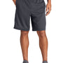 Sport-Tek Mens Position PosiCharge Shorts w/ Pockets - Graphite Grey
