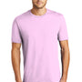 District Mens Perfect Weight Short Sleeve Crewneck T-Shirt - Soft Purple