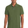 Ogio Mens Caliber 2.0 Moisture Wicking Short Sleeve Polo Shirt - Grit Green