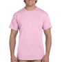 Fruit Of The Loom Mens HD Jersey Short Sleeve Crewneck T-Shirt - Classic Pink