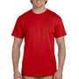 Fruit Of The Loom Mens HD Jersey Short Sleeve Crewneck T-Shirt - True Red