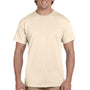 Fruit Of The Loom Mens HD Jersey Short Sleeve Crewneck T-Shirt - Natural