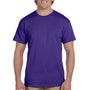 Fruit Of The Loom Mens HD Jersey Short Sleeve Crewneck T-Shirt - Deep Purple