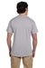 Fruit Of The Loom 3931 Mens HD Jersey Short Sleeve Crewneck T-Shirt Silver Grey Back