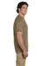 Fruit Of The Loom 3931 Mens HD Jersey Short Sleeve Crewneck T-Shirt Safari Brown Side