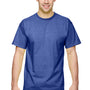 Fruit Of The Loom Mens HD Jersey Short Sleeve Crewneck T-Shirt - Admiral Blue