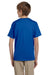 Fruit Of The Loom 3931B Youth HD Jersey Short Sleeve Crewneck T-Shirt Royal Blue Back