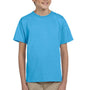 Fruit Of The Loom Youth HD Jersey Short Sleeve Crewneck T-Shirt - Aquatic Blue