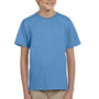 Fruit Of The Loom Youth HD Jersey Short Sleeve Crewneck T-Shirt - Columbia Blue