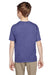Fruit Of The Loom 3931B Youth HD Jersey Short Sleeve Crewneck T-Shirt Heather Purple Back