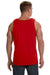 Fruit Of The Loom 39TKR Mens HD Jersey Tank Top Red Back