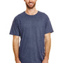 Hanes Mens X-Temp FreshIQ Moisture Wicking Short Sleeve Crewneck T-Shirt - Navy Blue