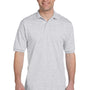 Jerzees Mens SpotShield Stain Resistant Short Sleeve Polo Shirt - Ash Grey