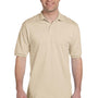 Jerzees Mens SpotShield Stain Resistant Short Sleeve Polo Shirt - Sandstone