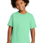 Gildan Youth Short Sleeve Crewneck T-Shirt - Mint Green
