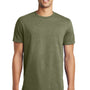 District Mens The Concert Short Sleeve Crewneck T-Shirt - Military Green Frost