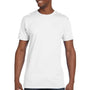 Hanes Mens Perfect-T PreTreat Short Sleeve Crewneck T-Shirt - White - NEW