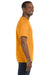 Hanes 5250T Mens ComfortSoft Short Sleeve Crewneck T-Shirt Gold Side