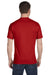 Hanes 5280 Mens ComfortSoft Short Sleeve Crewneck T-Shirt Red Back