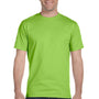 Hanes Mens ComfortSoft Short Sleeve Crewneck T-Shirt - Lime Green