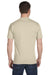 Hanes 5280 Mens ComfortSoft Short Sleeve Crewneck T-Shirt Sand Brown Back
