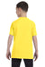 Hanes 54500 Youth ComfortSoft Short Sleeve Crewneck T-Shirt Yellow Back