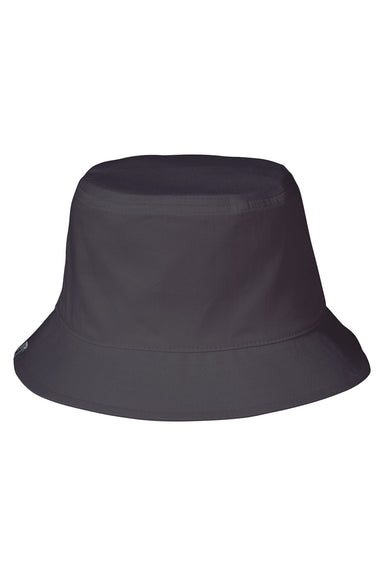 J America 5540JA Mens Gilligan Bonnie Bucket Hat Charcoal Grey Front