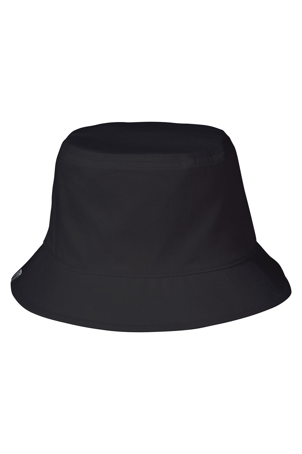J America 5540JA Mens Gilligan Bonnie Bucket Hat Black Front