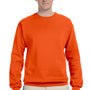 Jerzees Mens NuBlend Fleece Crewneck Sweatshirt - Safety Orange