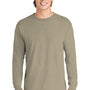 Comfort Colors Mens Long Sleeve Crewneck T-Shirt - Sandstone