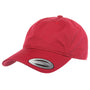 Yupoong Mens Adjustable Hat - Cranberry Red