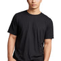 Russell Athletic Mens Dri-Power Moisture Wicking Performance Short Sleeve Crewneck T-Shirt - Black