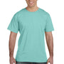 LAT Mens Fine Jersey Short Sleeve Crewneck T-Shirt - Chill Blue
