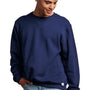 Russell Athletic Mens Dri-Power Moisture Wicking Crewneck Sweatshirt - Navy Blue - NEW
