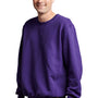 Russell Athletic Mens Dri-Power Moisture Wicking Crewneck Sweatshirt - Purple - NEW