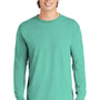 Comfort Colors Mens Long Sleeve Crewneck T-Shirt - Chalky Mint Green