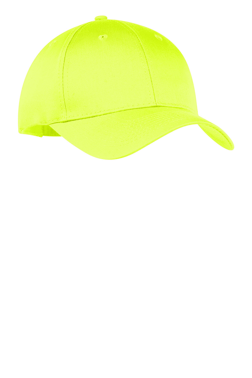 Port & Company CP80 Twill Adjustable Hat Neon Yellow Front
