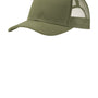 Port Authority Mens Adjustable Trucker Hat - Olive Drab Green