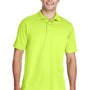 Core 365 Mens Origin Performance Moisture Wicking Short Sleeve Polo Shirt - Safety Yellow