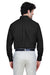 Core 365 88193 Mens Operate Long Sleeve Button Down Shirt w/ Pocket Black Back