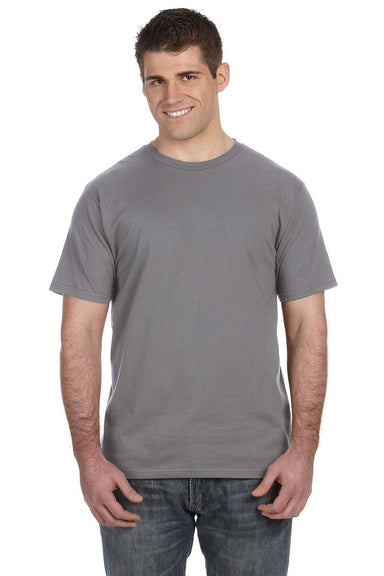 Anvil 980 Mens Short Sleeve Crewneck T-Shirt Storm Grey Front