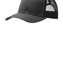 Port Authority Mens Adjustable Trucker Hat - Steel Grey/Black