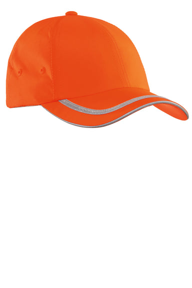 Port Authority C836 Enhanced Visibility Hat Safety Orange Front