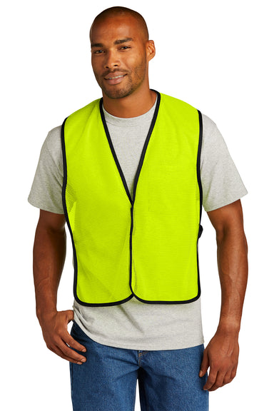 CornerStone CSV01 Enhanced Visibility Mesh Vest Safety Yellow Front