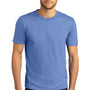 District Mens Perfect DTG Short Sleeve Crewneck T-Shirt - Maritime Blue Frost