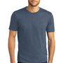 District Mens Perfect DTG Short Sleeve Crewneck T-Shirt - Navy Blue Frost